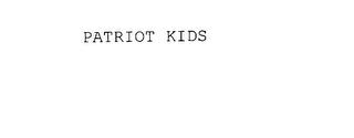 PATRIOT KIDS trademark