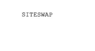 SITESWAP trademark