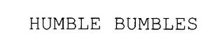 HUMBLE BUMBLES trademark