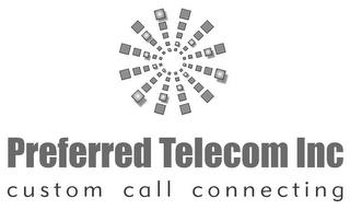 PREFERRED TELECOM INC CUSTOM CALL CONNECTING trademark