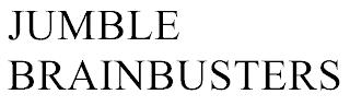 JUMBLE BRAINBUSTERS trademark