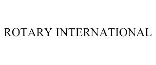 ROTARY INTERNATIONAL trademark