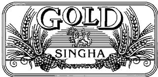 SINGHA GOLD trademark