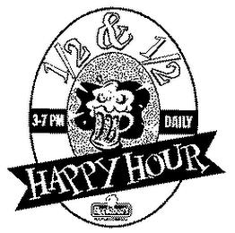 1/2 & 1/2 HAPPY HOUR trademark