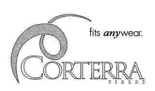 FITS ANYWEAR.  CORTERRA FIBERS trademark