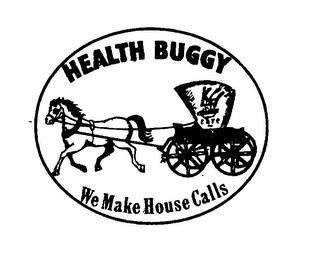 KID-CARE HEALTH BUGGY WE MAKE HOUSE CALLS trademark