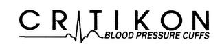 CRITIKON BLOOD PRESSURE CUFFS trademark