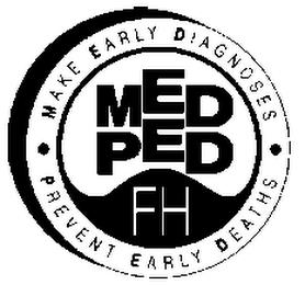 MED PED FH MAKE EARLY DIAGNOSES PREVENT EARLY DEATHS trademark