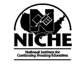 N NICHE NATIONAL INSTITUTE FOR CONTINUING HOUSING EDUCATION trademark