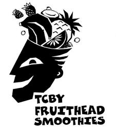 TCBY FRUITHEAD SMOOTHIES trademark