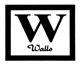 W WALLS trademark