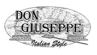 DON GIUSEPPE ITALIAN STYLE trademark