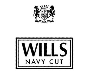 WILLS NAVY CUT WD WILLS HO W.D. & H.O. WILLS trademark