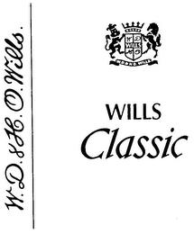 WILLS CLASSIC W.D.&H.O. WILLS trademark