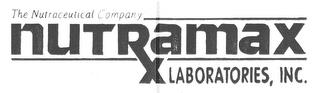 NUTRAMAX RX LABORATORIES, INC. THE NUTRACEUTICAL COMPANY trademark