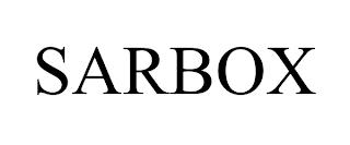 SARBOX trademark