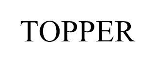 TOPPER trademark