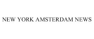 NEW YORK AMSTERDAM NEWS trademark