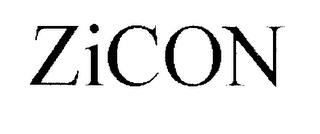 ZICON trademark