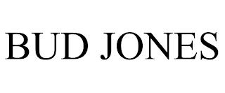 BUD JONES trademark