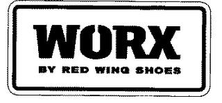 WORX BY RED WING SHOES trademark