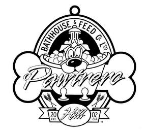 PAWTRERO HILL BATHHOUSE & FEED CO. LTD EST. 2002 trademark