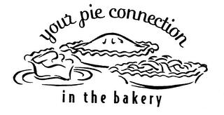 YOUR PIE CONNECTION IN THE BAKERY trademark