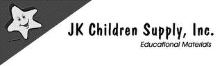 JK CHILDREN SUPPLY, INC. EDUCATIONAL MATERIALS trademark