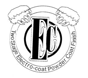 EC TWO STAGE ELECTRO-COAT POWDER COAT FINISH trademark