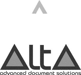 ALTA: ADVANCED DOCUMENT SOLUTIONS trademark