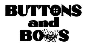 BUTTONS AND BOWS trademark