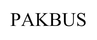 PAKBUS trademark