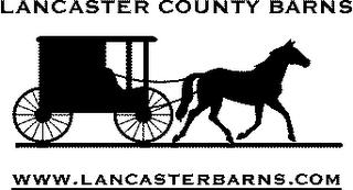 LANCASTER COUNTY BARNS WWW.LANCASTERBARNS.COM trademark