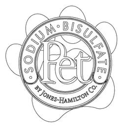 PET SODIUM BISULFATE BY JONES-HAMILTON CO. trademark