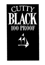 CUTTY BLACK 100 PROOF trademark