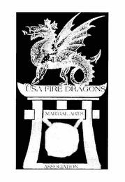 FIRE DRAGONS MARTIAL ARTS trademark