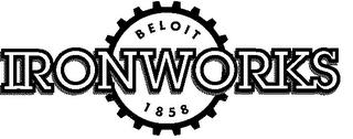 BELOIT IRONWORKS 1858 trademark