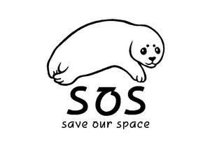 S O S SAVE OUR SPACE trademark