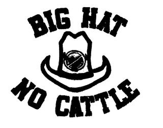 BIG HAT NO CATTLE trademark