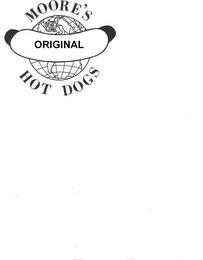 MOORE'S ORIGINAL HOT DOGS trademark