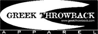 GREEK THROWBACK APPAREL trademark