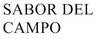 SABOR DEL CAMPO trademark