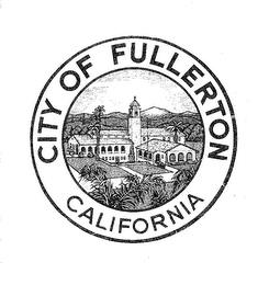 CITY OF FULLERTON CALIFORNIA trademark