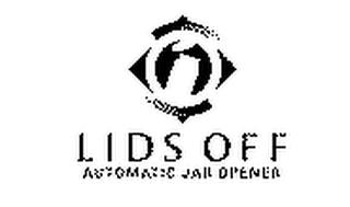 LIDS OFF AUTOMATIC JAR OPENER trademark