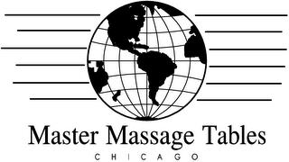 MASTER MASSAGE TABLES CHICAGO trademark