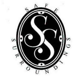 SS SAFE SURROUNDINGS trademark