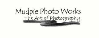 MUDPIE PHOTO WORKS THE ART OF PHOTOGRAPHY trademark