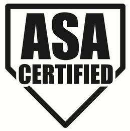 ASA CERTIFIED trademark