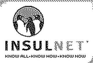 INSULNET KNOW ALL. KNOW HOW. KNOW NOW trademark