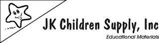 JK CHILDREN SUPPLY, INC EDUCATIONAL MATERIALS trademark